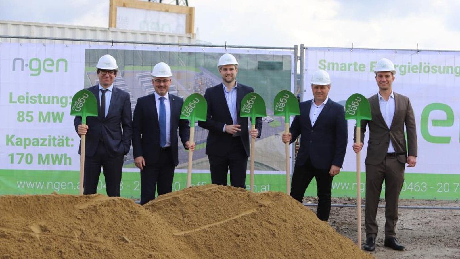 NGEN breaks ground on 170MWh battery system in Austria