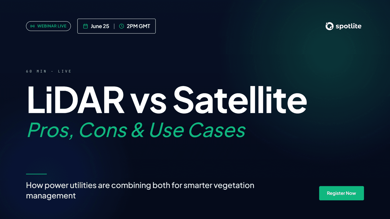 LiDAR vs Satellite: Pros, cons & use cases in vegetation management