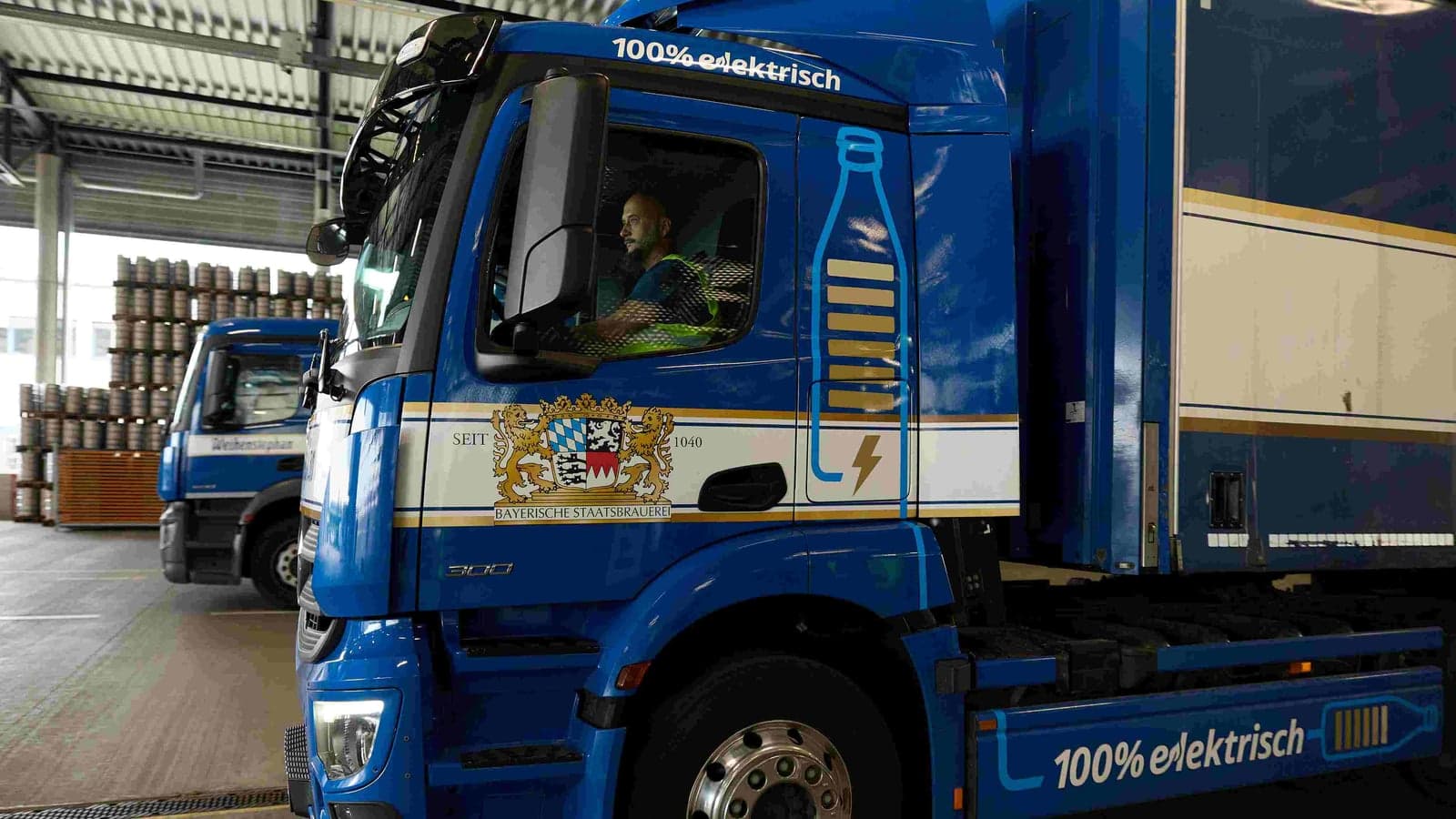 Ancient brewery pioneers electric truck charging tech